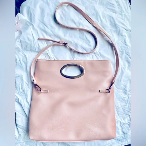 NWOT | Forever New Blush Pink Crossbody / Satchel - Picture 1 of 10